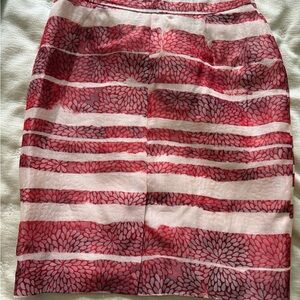 craig Taylor skirt— red/ white; dressy